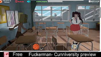 Fuckerman cunniversity preview free game itchio adventure 2d 3d adult animation cartoon cunniversity fuckerman futanari nsfw porn