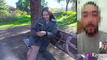 Allison sweet is looking for a cock among her followers colombian shows her tits in the street