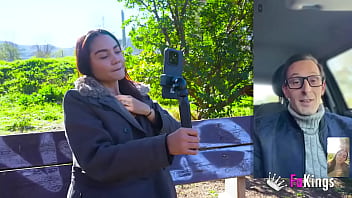 Allison sweet is looking for a cock among her followers colombian shows her tits in the street