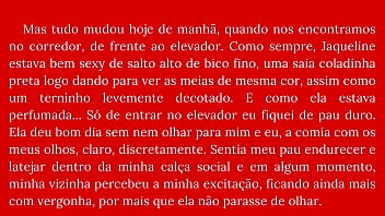 No elevador com a minha vizinha