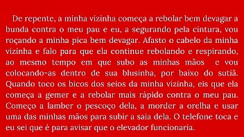 No elevador com a minha vizinha