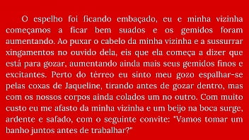 No elevador com a minha vizinha