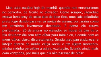 No elevador com a minha vizinha