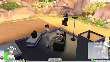 Comendo a filha com a amiga olhando