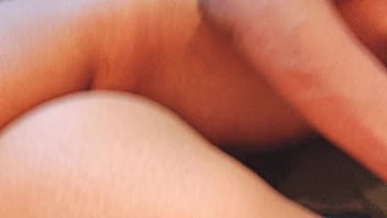 Hot girl with lusty body masturbating using cucumber