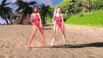 Beach rescuers clay and bay love when onlookers look at their oiled bodies