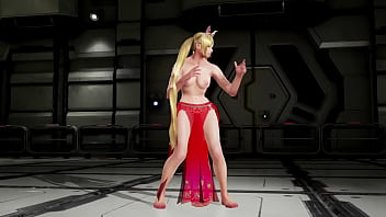 Tekken 7 lucky chloe barefoot big boobs
