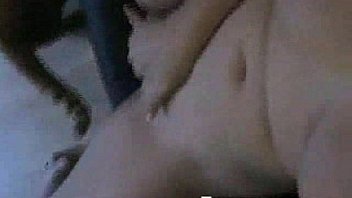 Busty babe exposing and playing with her pussy