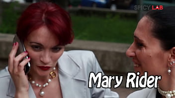 Two business women get italian gigolo