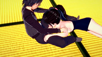 Not able to hold herself back anymore mio sakamoto rides guy's cock