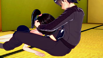 Not able to hold herself back anymore mio sakamoto rides guy's cock