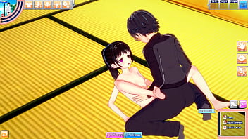 Not able to hold herself back anymore mio sakamoto rides guy's cock