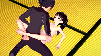 Not able to hold herself back anymore mio sakamoto rides guy's cock