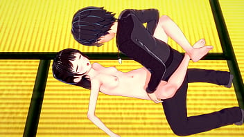 Not able to hold herself back anymore mio sakamoto rides guy's cock