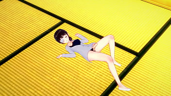 Not able to hold herself back anymore mio sakamoto rides guy's cock