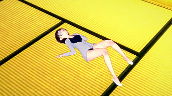 Not able to hold herself back anymore mio sakamoto rides guy's cock