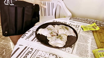 Cozinhando e metendo