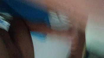 Creampied by my bull and my cuckold at same time