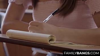 Passional evening between stepsisters ⭐