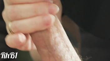 He cums when i caress him with my tongue