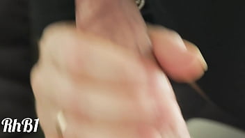 He cums when i caress him with my tongue