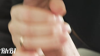 He cums when i caress him with my tongue