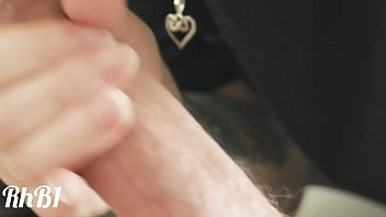 He cums when i caress him with my tongue