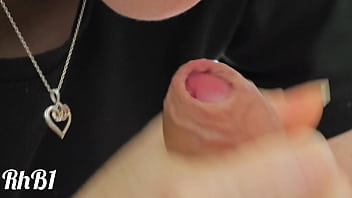 He cums when i caress him with my tongue