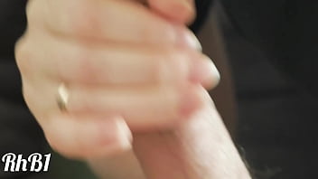 He cums when i caress him with my tongue