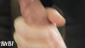 He cums when i caress him with my tongue