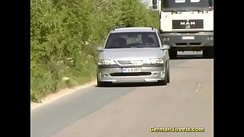 Redhead german picked up for sex in nature