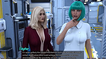 Stranded in space #3 competition between milfs and teens