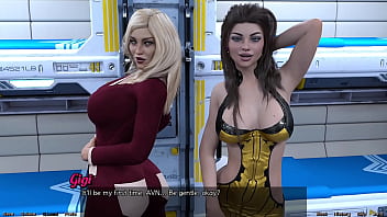 Stranded in space #3 competition between milfs and teens