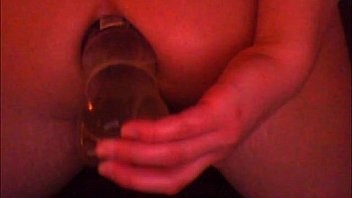 Asshole getting wrecked with a bottle