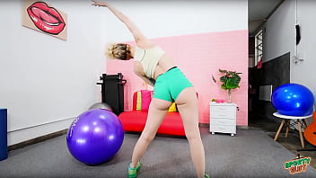 Big pear butt skinny babe long legs puffy pussy