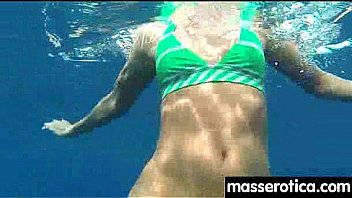 Sensual lesbian massage leads to orgasm 20