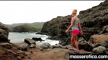 Sensual lesbian massage leads to orgasm 20