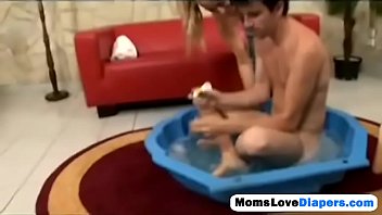 Cute guy likes to get an anal cleanse while playing a b hi 1