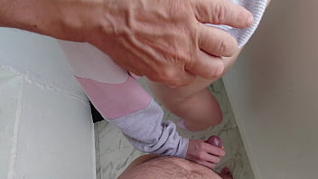 Step daddy wants blowjob before work