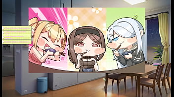 Summer clover harem hentai game ep 28 stepsis oneechan role play ends with a footjob