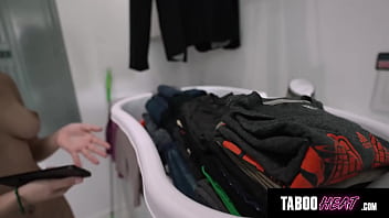 Rewarding stepbae evie christian with cock