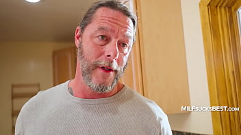 Divorced milf blows a married plumber