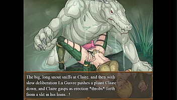 A claire plays claire's quest ep 46 we continue with the ranger sidequest and get fucked by a sexy alligator monster thing