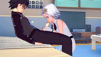 Hentai idol sophie sucks and fucks