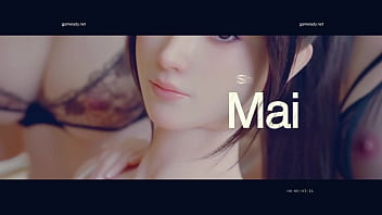 Ff tifa aerith and cloud are enjoying beach party