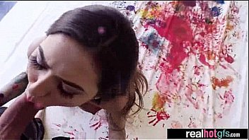 Hardcore sex with sluty amateur real gf melissa moore vid 22