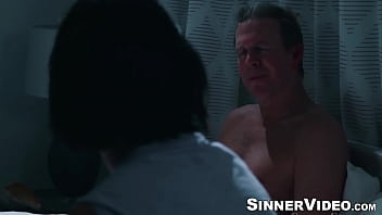 He plows into her hard and she enjoys every last inch of her pussy dripping for his hard cock until she milks him of his entire load