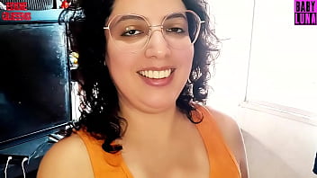 Stepsister found me watching and took my load ft babyluna939