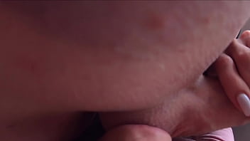 Sloppy blowjob egg licking cock jerking with sex toy dick sucking through fake vagina cum in mouth close up female pov suck