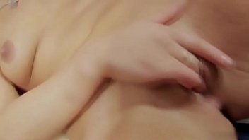 Slutty skank shows off her pink parts in masturbation session